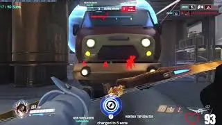 LARS PRO HANZO GAMEPLAY 39 ELIMS - GRAND MASTER OVERWATCH SEASON 30