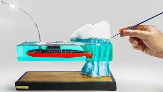 SUBMARINE FIRING MISSILE DIORAMA/ How to make/ DIY