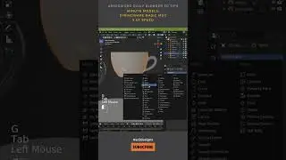 Minute Models Diningware Basic Mug | AR3Designs Daily Blender 3D Tips