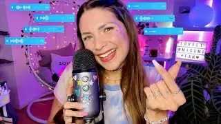 ASMR WITH MY SUBSCRIBERS (1 Million Special) - Personal Voice Messages (German/Deutsch)
