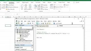 Range Objects in Excel VBA