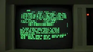 WordStar running under CP/M