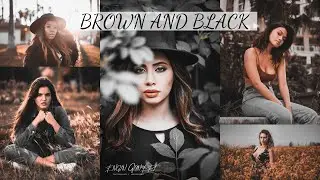Kahverengi ve Siyah Renk Efekti | Brown and Black Color Effect | Photoshop Tutorial