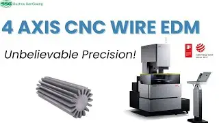 SSG 4 Axis CNC Wire EDM Machine – Carefully Packed & Ready to Ship!