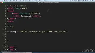 2  String Functions - PHP BUILT IN FUNCTIONS - PHP COURSE FOR BEGINNERS CMS PROJECT TUTORIAL