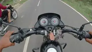 HERO SPLENDOR PLUS VS. HONDA SHINE 100 DRAG RACE