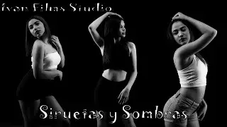 Sesion de Siruetas y Sombras en Blanco y Negro
