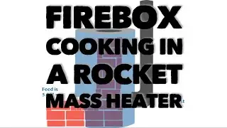 Firebox Cooking in a Rocket Mass Heater