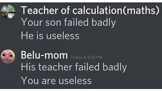 When Beluga Fails in Maths Exam...