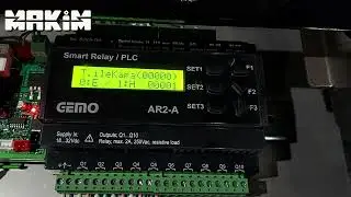 7- Makim T150 & T230 Gemo PLC - Timer ile Kapat (T.ileKapa) / Close with Timer