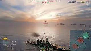 World of Warships - Road to Ohio (USS North Carolina)