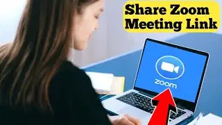 How To Share Zoom Meeting Link  | Zoom Meeting Ka Link Kaise Share Karen