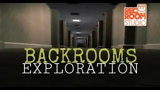 Rec room studio Backrooms exploration trailer