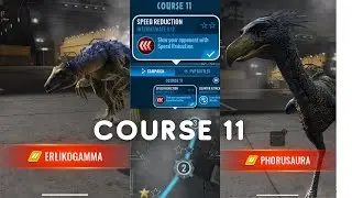 NEW CAMPAIGN COURSES - COURSE 11 BATTLES - JURASSIC WORLD ALIVE TRAINING