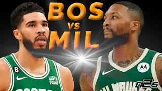 Milwaukee BUCKS vs Boston CELTICS - NBA 2K24