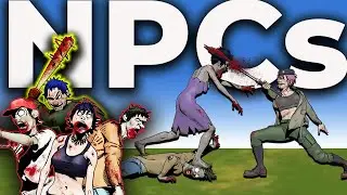 Trying out Project Zomboid's  NPC Mod