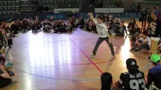 QUARTER POPPING - PEDROPOP VS ? - CONVENÇÃO INTERNACIONAL HIP HOP DANCE ALGARVE 2014
