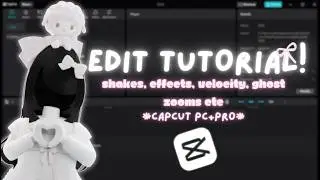 HOW I MAKE MY EDITS!! (capcut pro + PC) || #fypシ #capcut