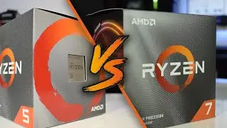Ryzen 5 3600X vs Ryzen 7 3700X | Which should you buy for Gaming and Streaming??