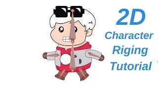 How To Rig 2D Character | 2D Character Rigging In Blender Tutorial