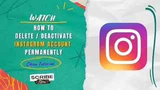 How to Deactivate Instagram Account  |  How to Delete Instagram Account Permanently