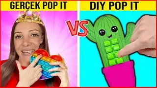 DIY POP IT KOLAY KENDİN YAP POP İT FIDGET İKİ MALZEME İLE TİKTOK POPIT TRADING Dobişko Tv