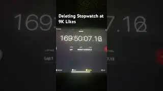 Deleting at 9k likes #music #phonk #edit #stopwatch #funny