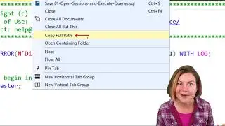 SSMS Shortcuts - Pinning and Custom Keyboard Shortcuts
