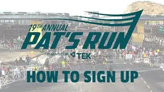 Pat's Run | How to sign up for Pat's Run