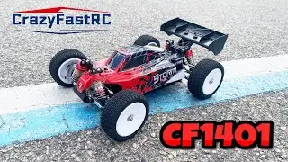 New Carbon CF1401 1/14 Scale Brushless Buggy Build | Available  @CrazyFastRC