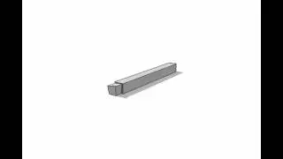 Sketchup animation, lathe cutter