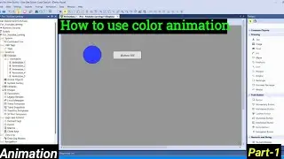 FactoryTalk View Studio || How to use color animation | Rockwell SCADA | Animation part 1