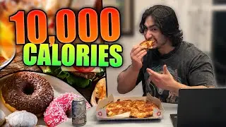 2024 Winter Arc #9 | 10,000 Calorie Challenge