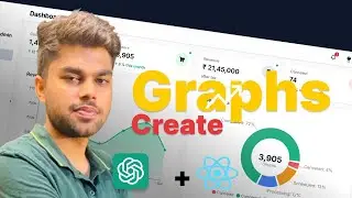 Create Graphs in React using AI (ChatGPT Powered Coding)
