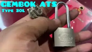 Review gembok besi ATS type 30L