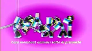 🌫🌈Cara membuat animasi salto/backflip di prisma3d 🤸‍♂️