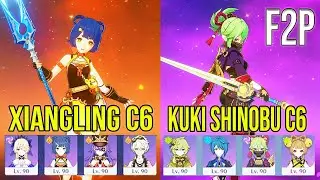 [F2P] 4 Star Teams & Weapons Spiral Abyss 5.0 Floor 12 Genshin Impact