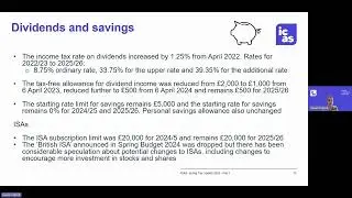 Spring Tax Update Series 2025 General tax update