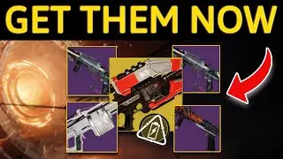 FARM FOR THESE WEAPONS ASAP! | Destiny 2