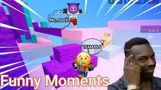ROBLOX BEDWARS FUNNY MOMENTS