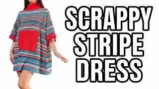 Crochet Tutorial for Scrappy Stripe Dress
