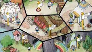 Golden flagpoles absolutely EVERYWHERE | Cuphead (Part 2)