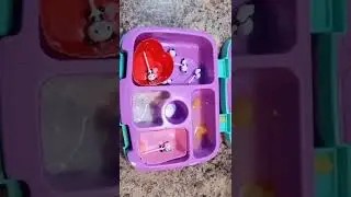 This is what my daughter ate from the lunch I made her  #lunchbox #whatsheate #bellabooslunches