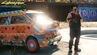 Cyberpunk 2077 - Beat on the Brat: Pacifica - Ozob Bozo Fight (Female V, No Damage, Ozob Lives)