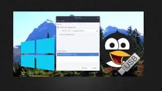 WoeUSB - запись образа Windows в Linux