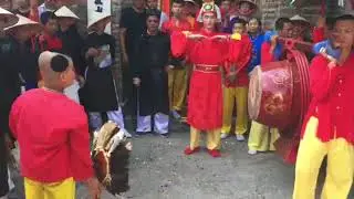 Toàn Cảnh Ông Hiệu Trống Đánh Trống - Lễ Hội Truyền Thống Làng Phù Đổng - Gia Lâm - Hà Nội