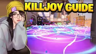 KILLJOY GUIDE FOR A ON ASCENT (Nanoswarm, Alarm Bot, and Turret Setups) - Valorant Guide