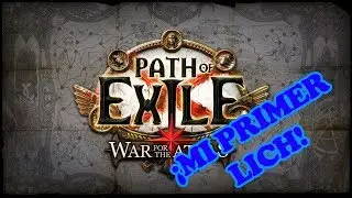 Enfrentamiento contra LICH - Liga Abyss Path of Exile