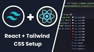 Setup React with Tailwind CSS V3.0 in 2 min- 2022