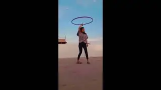 Hula Hooping *COVID EDITION* |Can't go out of house| Poorvi Sachan